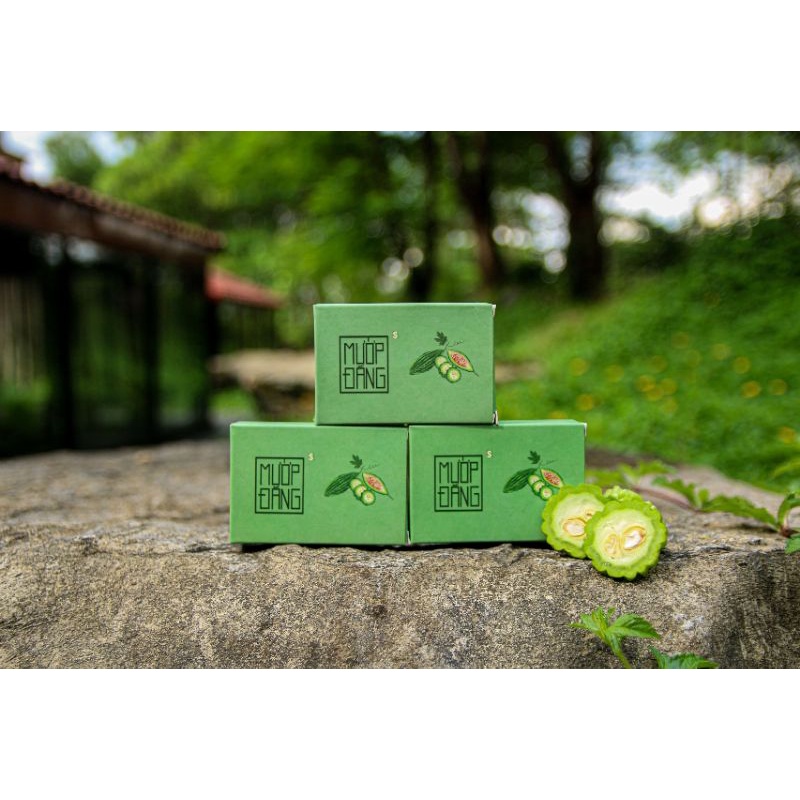 Xà Phòng Sinh Dược, Xà Bông Mướp Đắng Sạch Mụn Lưng, Sáng Da 100g