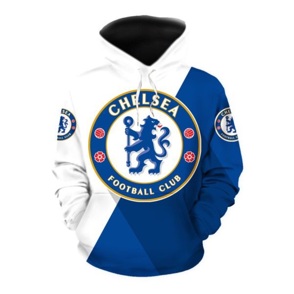 Áo Hoodie 3D CLB Chelsea - Hàng Xuất Dư US-UK