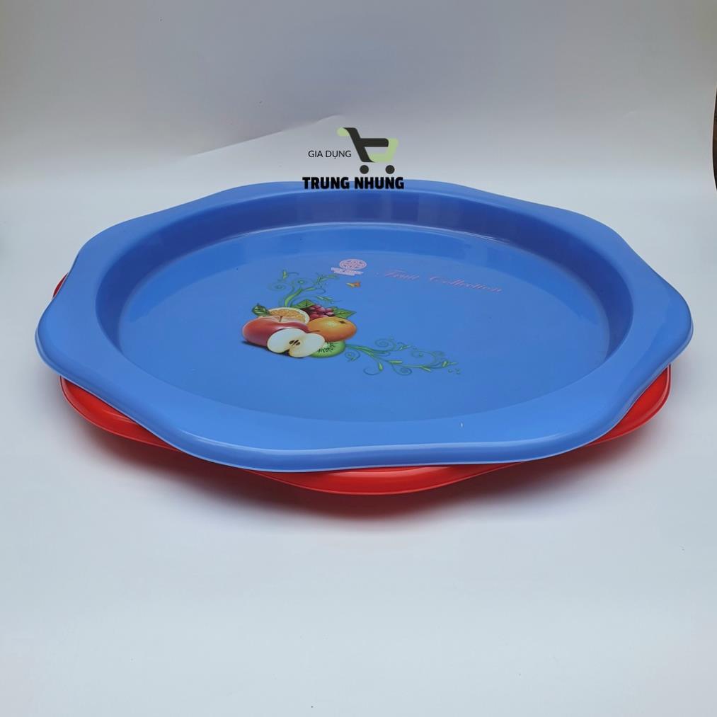 Mâm nhựa tròn Việt Nhật