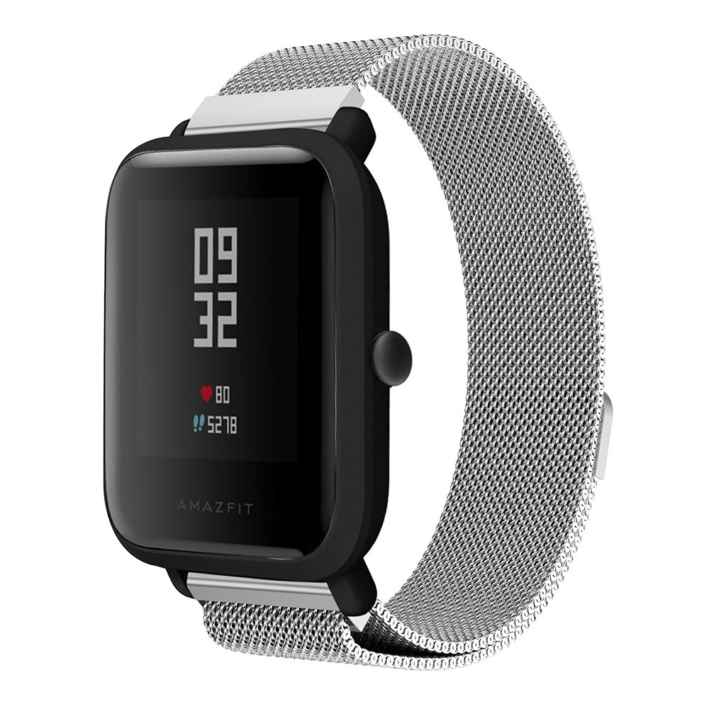 Dây đeo inox Milanese cho đồng hồ thông minh Huami Amazfit Bip Youth Lite