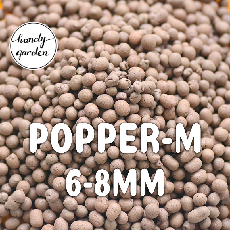Popper M 6-8mm hạt đất nung Thái Lan rải mặt chậu sen đá, xương rồng, hòn non bộ, kiểng lá | HandyGarden