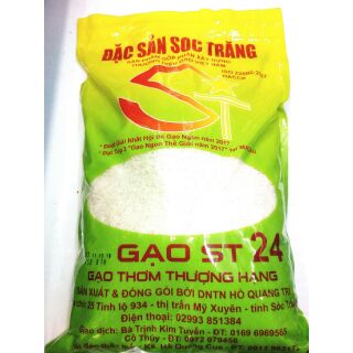 Gạo  đặc sản Sóc Trăng ST24