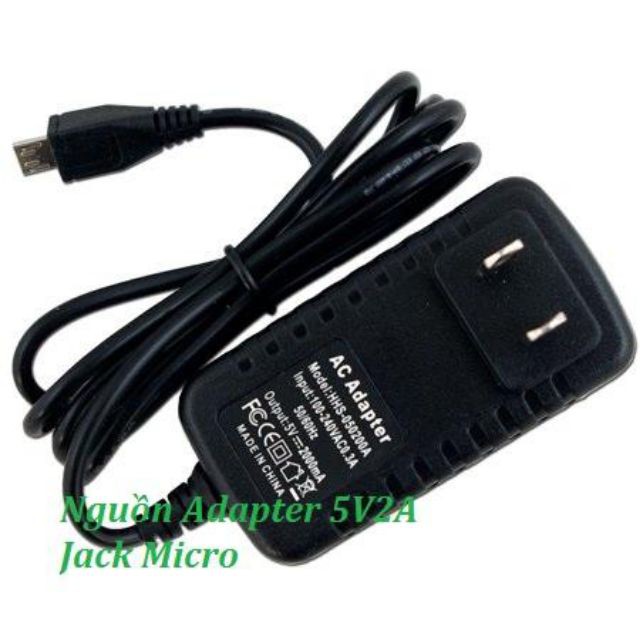 Nguồn Adapter 12V1A 12V2A 5V1A Micro Dc5.5x2.1MM