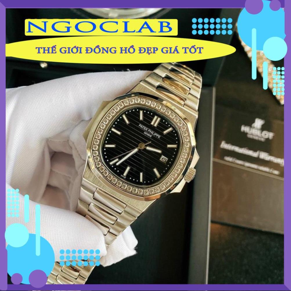 Đồng Hồ Nam Patek Philippe - Máy Cơ Tự Động Cao Cấp - Chống Nước, Chống Trầy Size 43 - 44mm NGOCLABWACH58