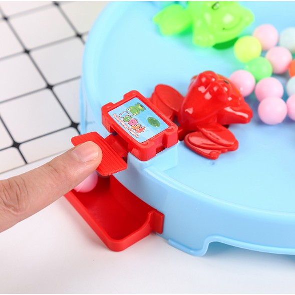 Đồ Chơi Trẻ Em Giải Trí Ếch Ăn Trứng 4 Người Chơi quà tặng cho bé