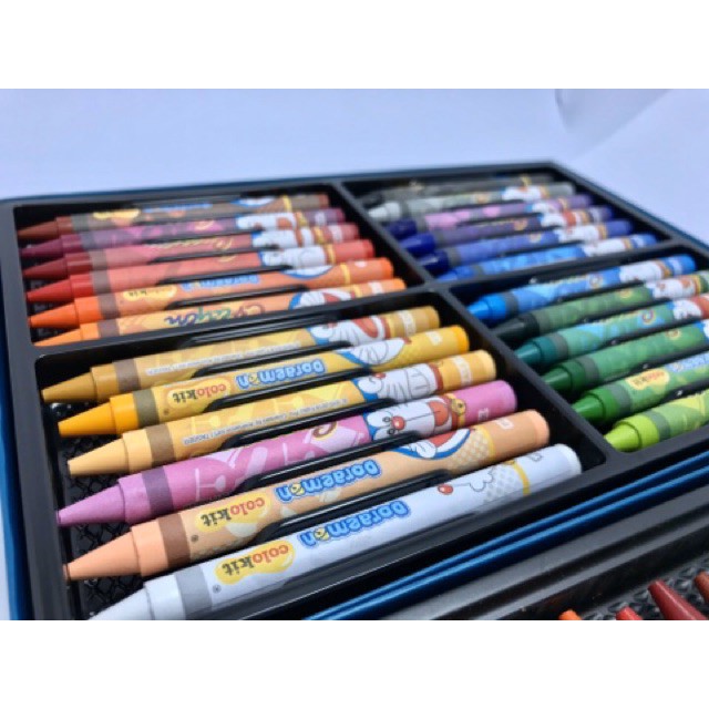 Hộp Sáp màu Doremon 16 màu -24 màu siêu đẹp