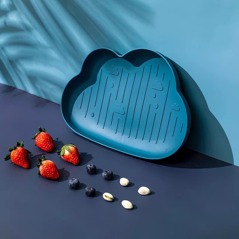 Khay nhựa trang trí hình đám mây