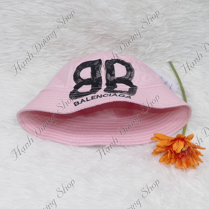 Mũ bucket cụp nón bucket mũ tai bèo vành tròn đội được 2 mặt thêu chữ vải cao cấp phù hợp cả nam và nữ