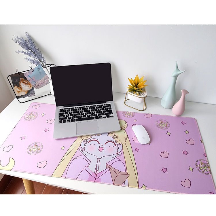 Tấm Lót Chuột Và Bàn Phím Cỡ Lớn In Hình Hổ Hoạt Hình Dành Cho Văn Phòng