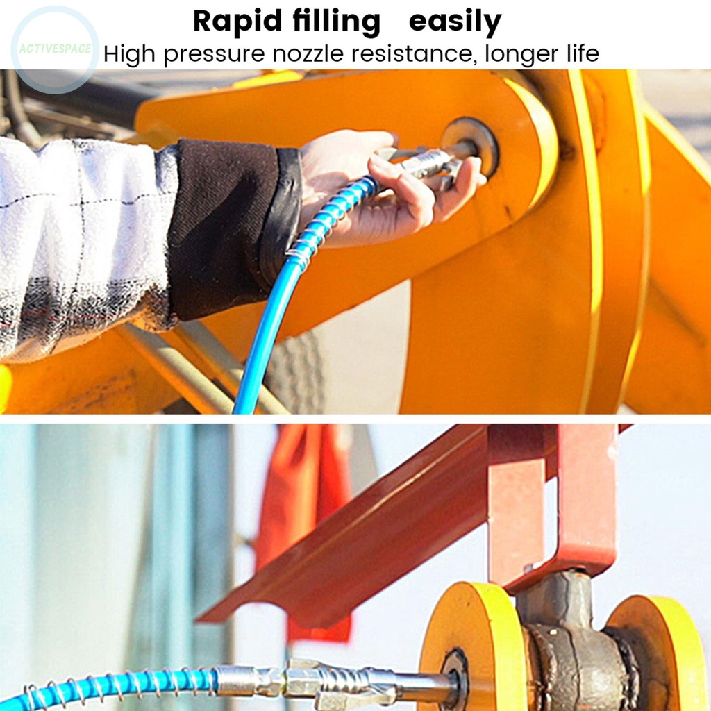 Grease Seal Coupler Double Handle Locking Pliers Flat Gear Grease Nozzle Grease Guns