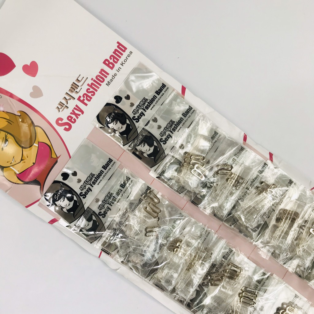 Dây Áo Lót Trong, Dây Áo Lót Trong suốt Hàn Quốc Nhựa Dẻo Siêu Dai Siêu Bền Dành Cho Chị Em Diện Đồ Quyến Rũ