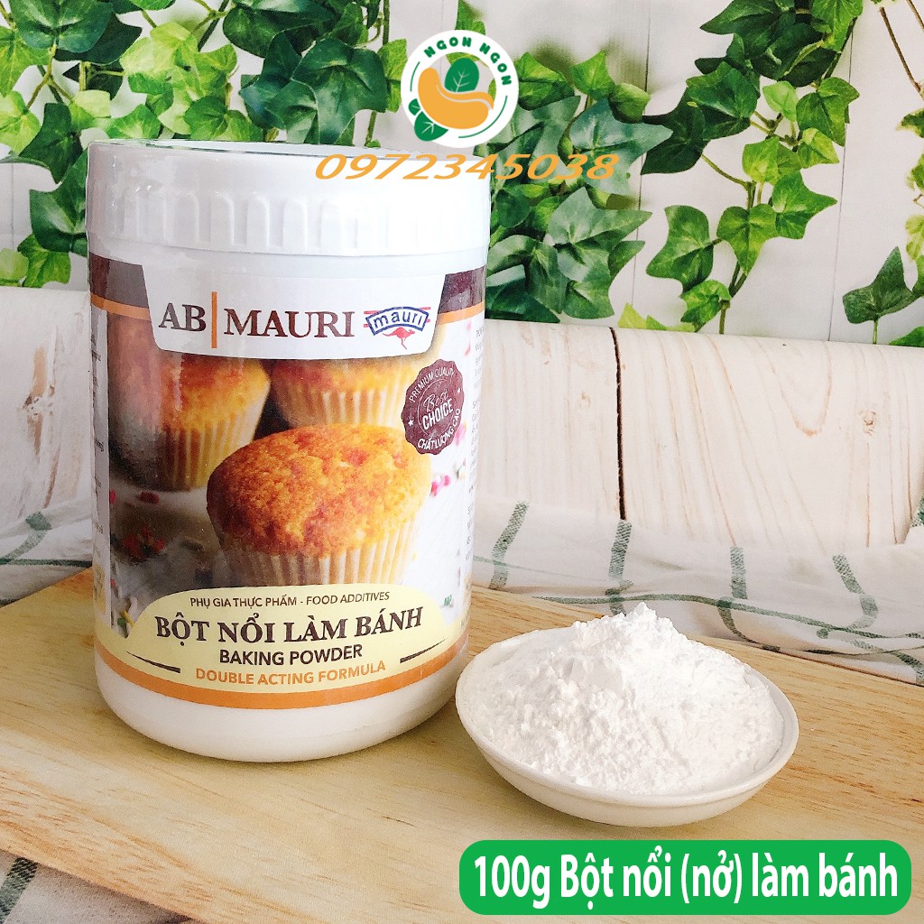 Bột nở/bột nổi Mauri 100g - Baking Powder/Double Acting Formula