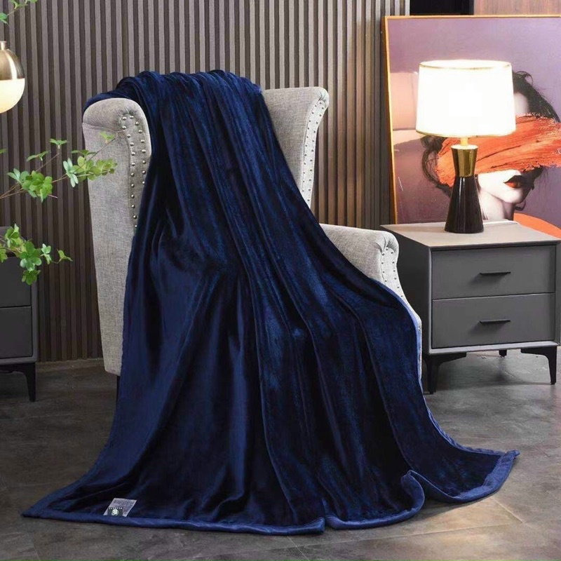 Chăn Tuyết Nhung MUJI Chính Hãng 2 Lớp 2m*2m3