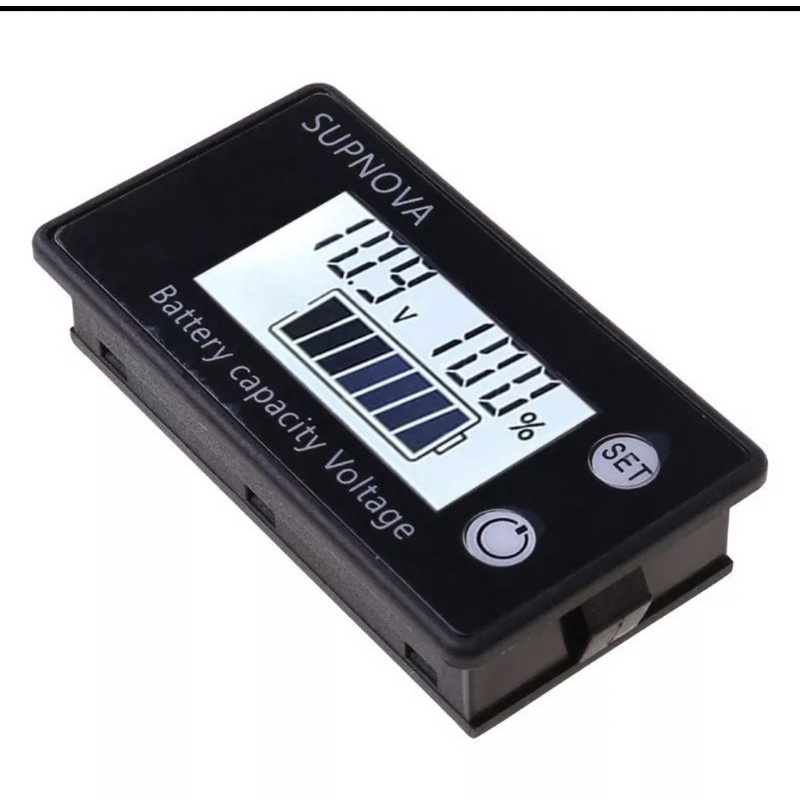 Đồng hồ đo pin Lithium Lifepo4 DC 8V-100V chuyên dụng cho xe Hơi, Máy Điện