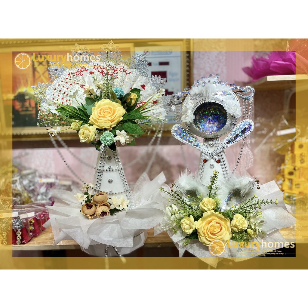 Oản mã quạt trắng thờ tổ cô | Oản ngọc | Oản đường | Oản lễ | Vật phẩm thờ cúng | LU
