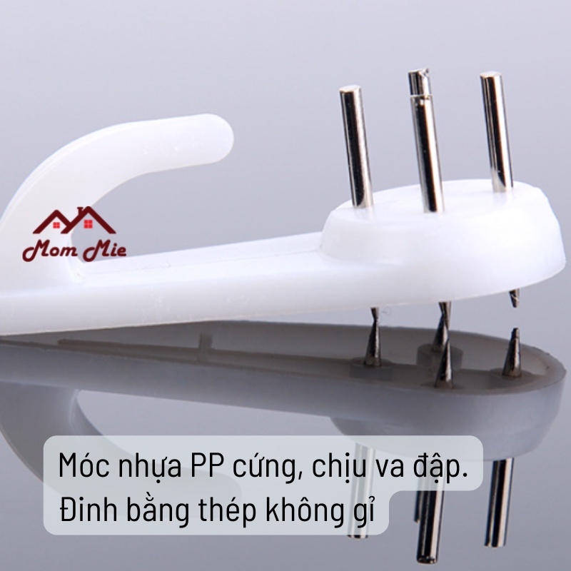 Móc đinh ghim tường treo tranh, khung hình, vật dụng sinh hoạt đa năng - N014