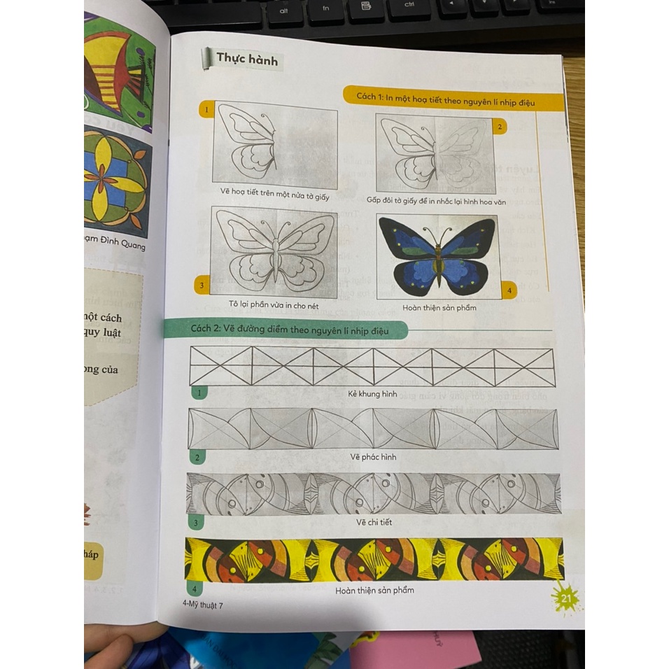 Sách - Mĩ thuật 7 ( Cánh diều ) , Bán kèm 1 viên tẩy cute