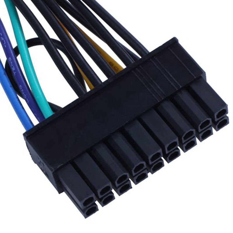 Dây Cáp Chuyển Đổi PSU ATX 24Pin Sang 18Pin Cho Bo Mạch Chủ HP Z420 Z620 18AWG 30CM
