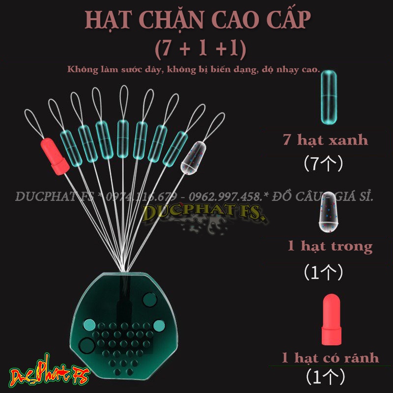 Hạt Chặn Phao Silicon Cao Cấp - Chuyên Câu Đài,Hạt chặn phao Silicon , phụ kiện câu đài.