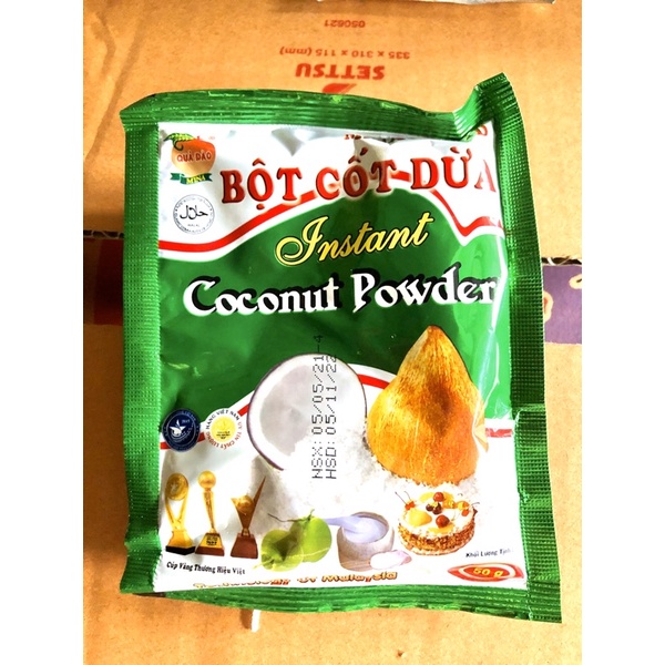bột cốt dừa