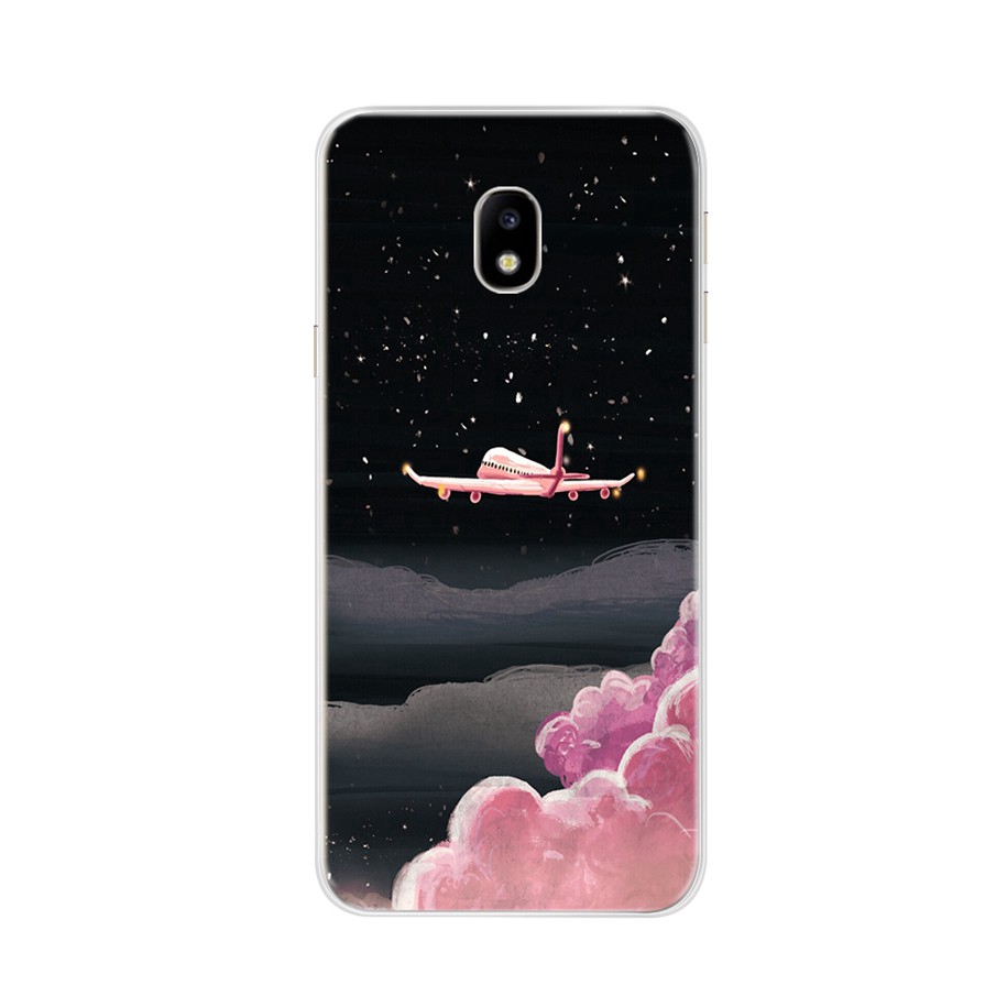 Ốp điện thoại tpu silicon dẻo chống sốc in hình thời trang cho Samsung Galaxy J7 Pro J5 Pro J3 Pro 2017