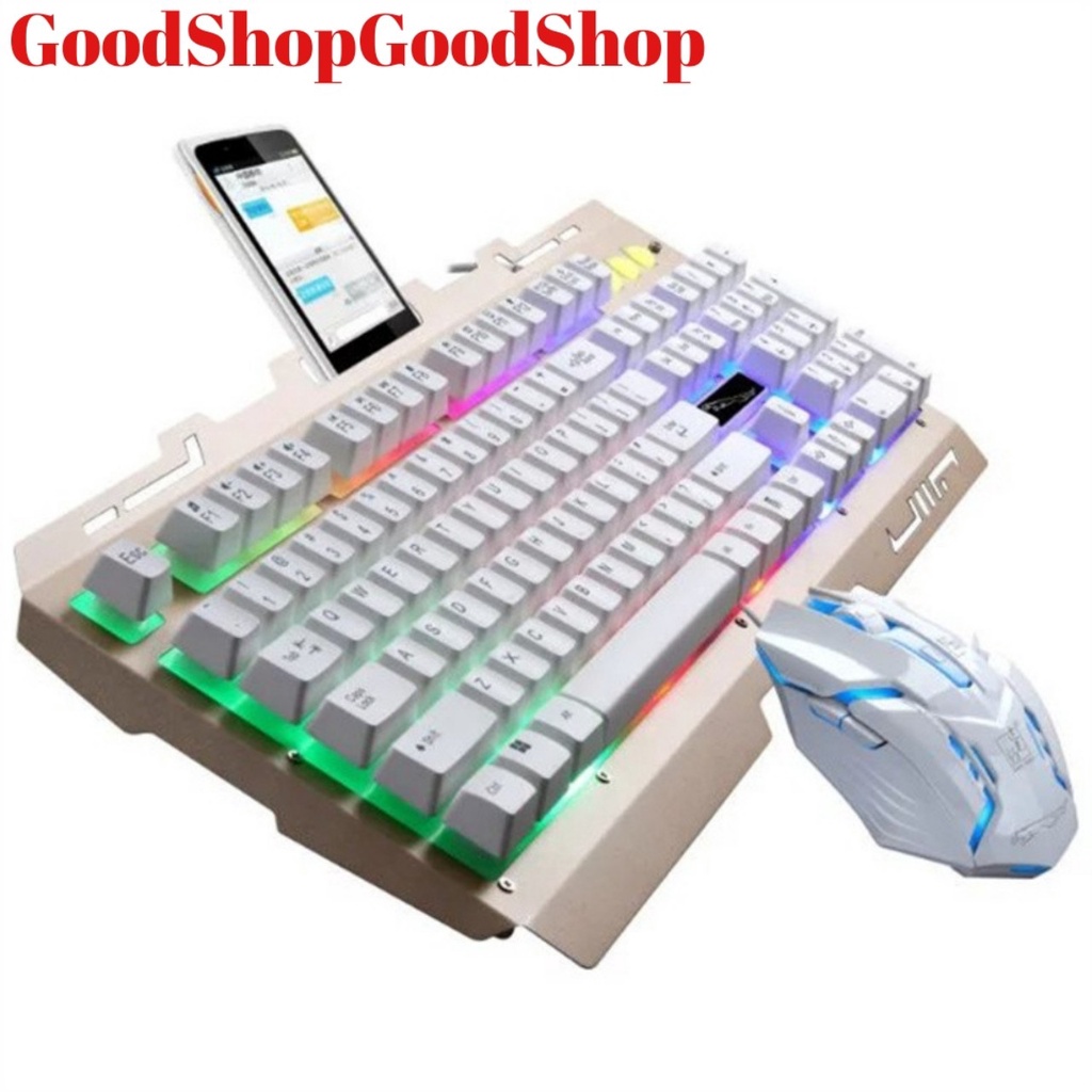 Combo phím chuột game thủ cao cấp G700 led nhiều màu tuyệt đẹp phím bấm cực nhạy chuột di chuẩn xác