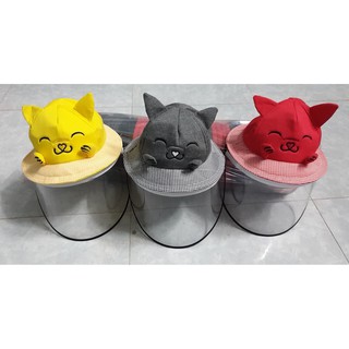 [Hàng có sẵn] NÓN CHỐNG DỊCH/ BỤI, MŨ CHỐNG DỊCH CHO BÉ HÀNG XƯỞNG GIÁ SỈ HEO PEP.PA