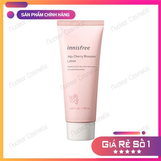 Sữa dưỡng ẩm sáng da từ hoa anh đào đảo Jeju innisfree Cherry Blossom Lotion 100ml