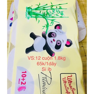 Giấy vệ sinh bingsu cao câp 12 cuộn 1,7kg