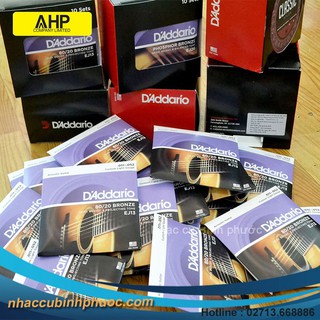Bộ dây Đàn Guitar Acoustic - D'Addario EJ13