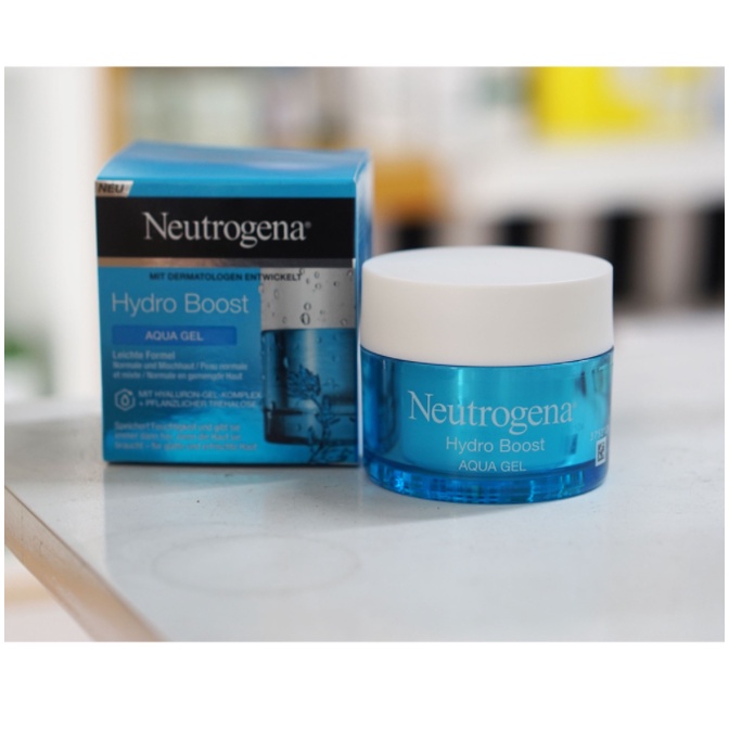 Kem dưỡng ẩm Neutrogena Gel Pháp 50ml nhỏ gọn tiện lợi, cấp ẩm da căng mọng - Shop Viloet