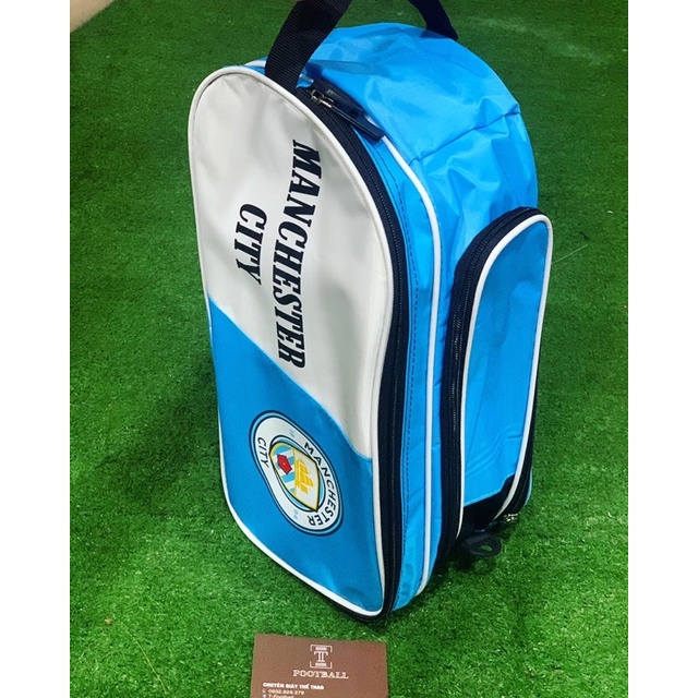 TÚI 2 NGĂN MAN CITY 💎FREESHIP EXTRA💎 KHÔNG TẶNG KÈM TẤT CHỐNG TRƠN