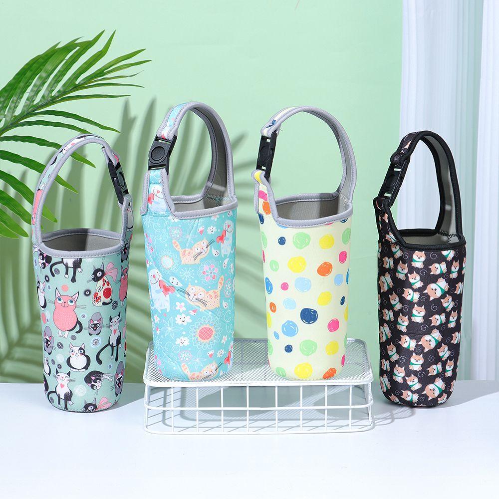 LEILY Accessories Cup Sleeve Tumbler Water Bottle Bag Beverage Bag Portable Tote Bag Cup Pouch Carrier Anti-Hot Eco-Friendly Mug Holder