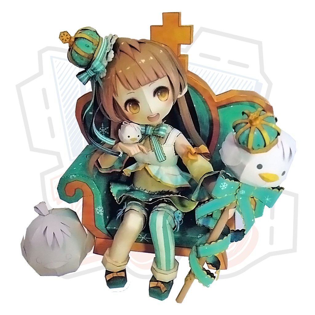 Mô hình giấy Anime girl cute Chibi Kotori Minami - Love Live!