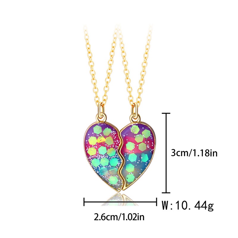 Set 2 Vòng cổ Tình Bạn BFF Hoạt Hình Có Nam Châm
