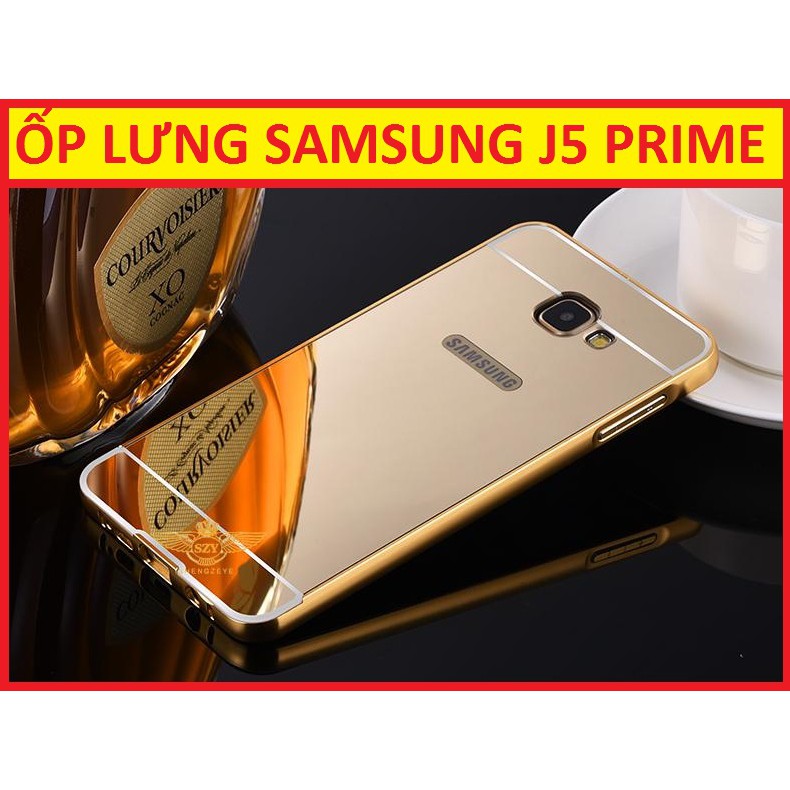 Ốp lưng tráng gương cho Galaxy J5 Prime