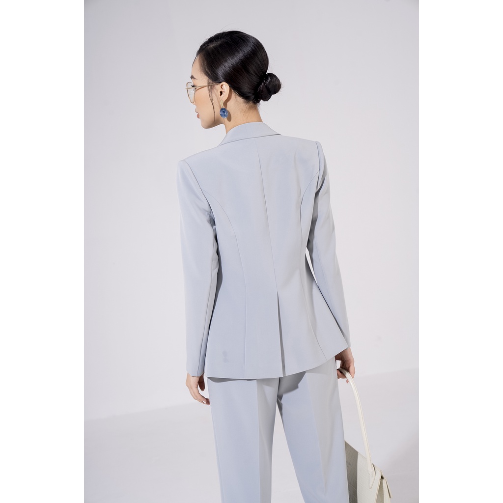 Áo vest nữ công sở tay dài Eva de Eva 21AQAE028X