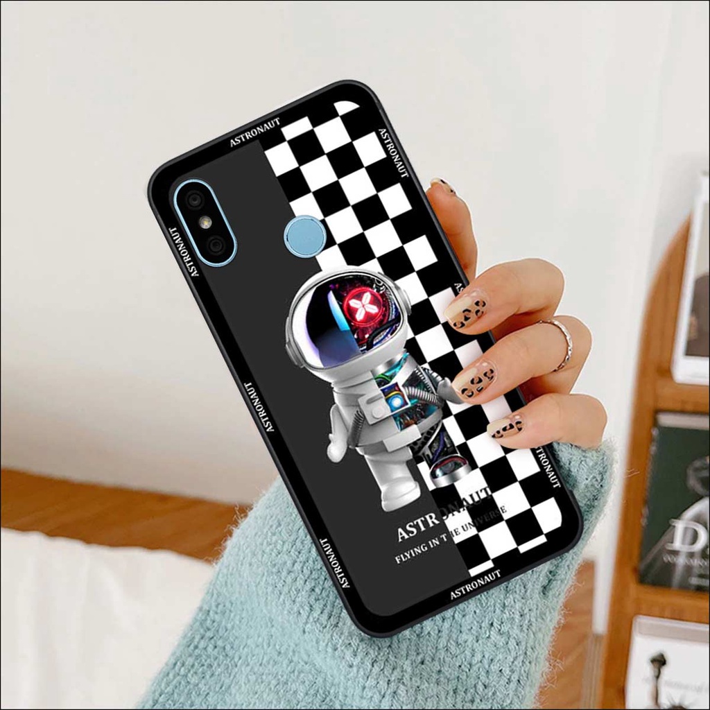 Ốp lưng điện thoại Xiaomi Redmi 6 Pro / Mi A2 Lite astronaut, bear leopart, sheep, vỏ ốp rẻ bền đẹp