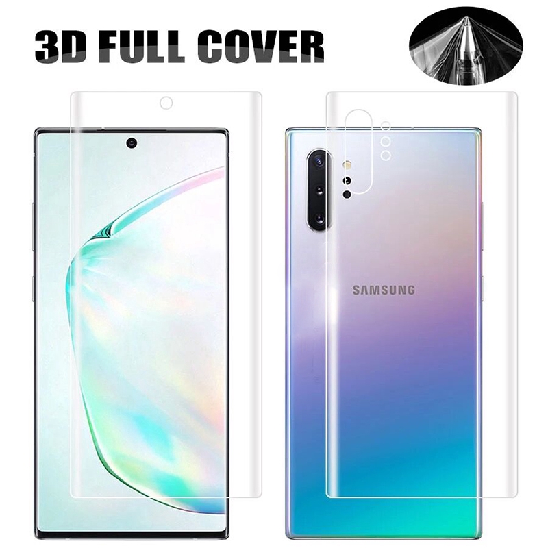 Miếng dán Nano TPU bảo vệ màn hình / mặt sau điện thoại cho Samsung Galaxy S10E S10 S10Plus 5G A7/A8/A9/A8Plus 2018