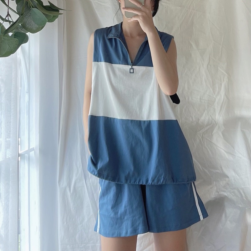 SET TANK TOP PHỐI MÀU