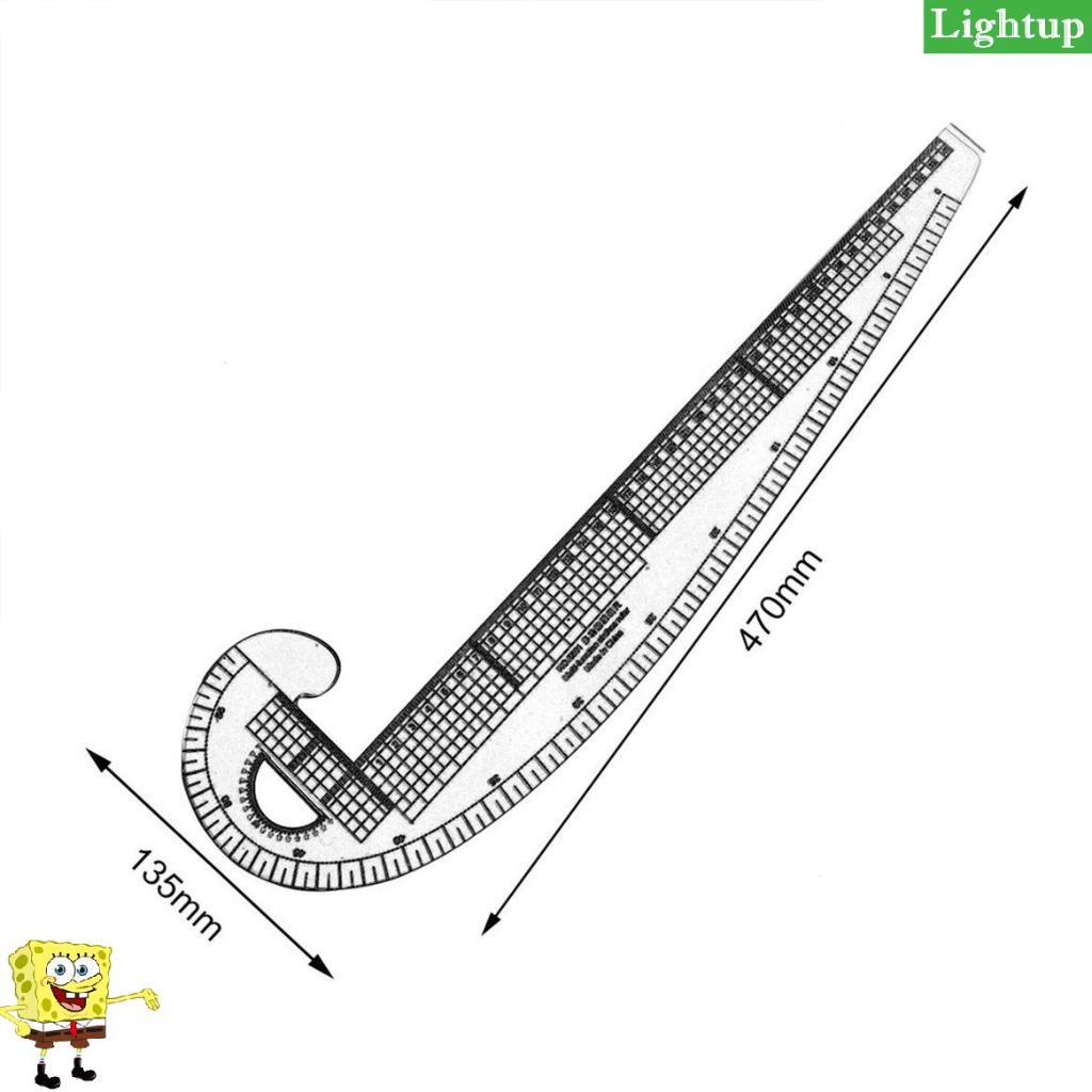 Nhựa Pháp Đường cong May Thước Thước đo Thợ may Thước Làm quần áo