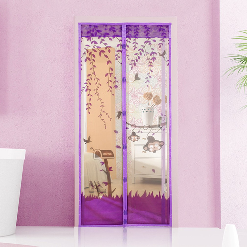 Lưới rèm cửa rèm cửa từ miễn phí chống muỗi côn trùng bay rèm rèm lưới tự động đóng cửa nhà bếp màn hình hoa