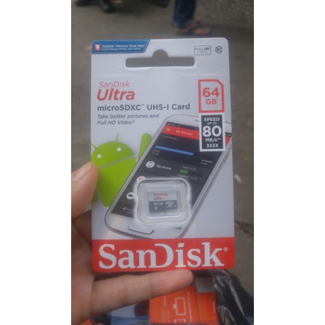 THẺ NHỚ MICRO SD SANDISK 16GB 32GB 64GB - HÀNG CHÍNH HÃNG - BẢO HÀNH 5 NĂM - HÀNG CHÍNH HÃNG