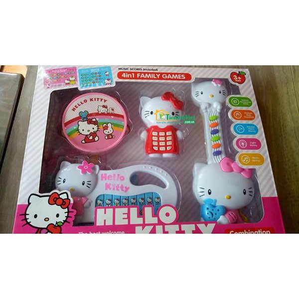 Bộ 3 nhạc cụ Kitty #1203 | TẠI HÀ NỘI