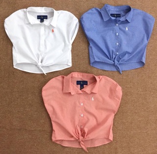 [PoLo] Áo sơ mi Polo cột eo