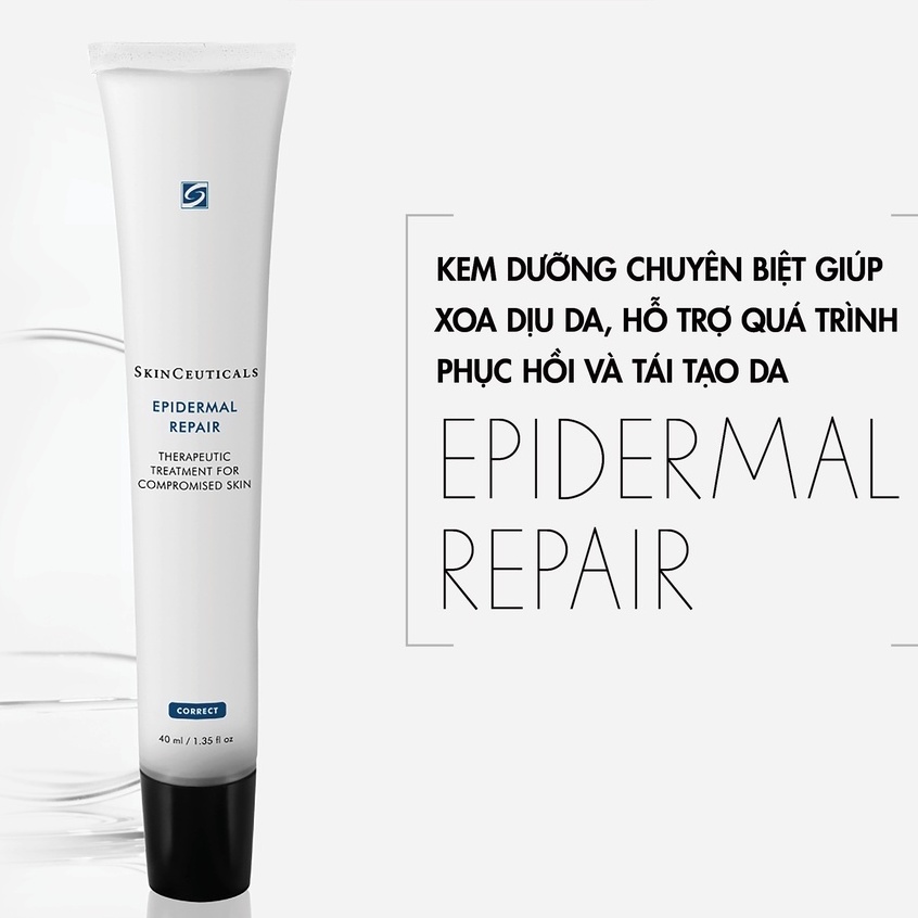 Kem Dưỡng Giúp Xoa Dịu Da, Hỗ Trợ Quá Trình Phục Hồi và Tái Tạo Da​ SkinCeuticals Epidermal Repair 40ml