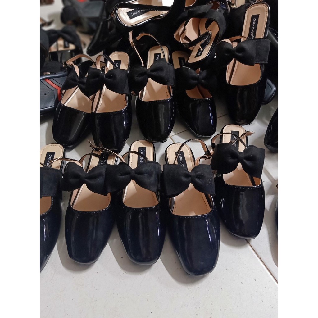 Giày Nơ Búp Bê ♥️ FREESHIP ♥️ Giày Tiểu Thư Nơ Da Bóng Hàng Đẹp Loại 1