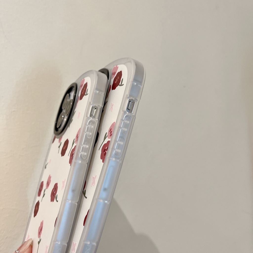 Flower small fresh flowers cute cartoon TPU iphone 13 12 11 pro max x xr xsmax 7 8 Plus SE3 2022 Soft case protection cover casing