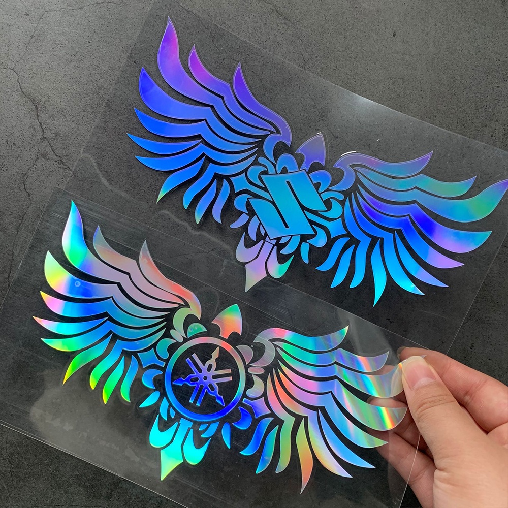 Miếng Dán Trang Trí Đuôi Xe Máy YAMAHA Độc Đáo