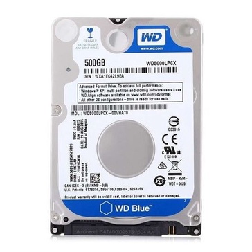 Ổ cứng Hdd Seagate, Western Digital 500Gb  có kèm hộp box di động